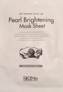 pearl sheet mask